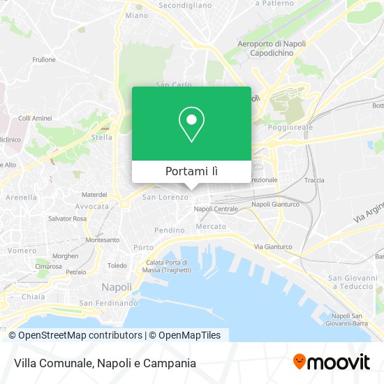 Mappa Villa Comunale