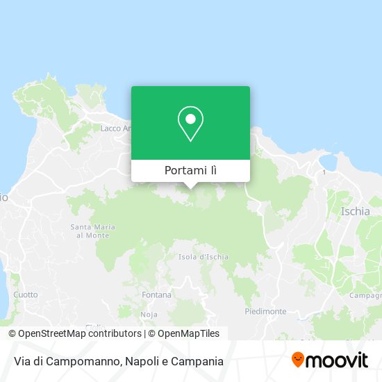 Mappa Via di Campomanno