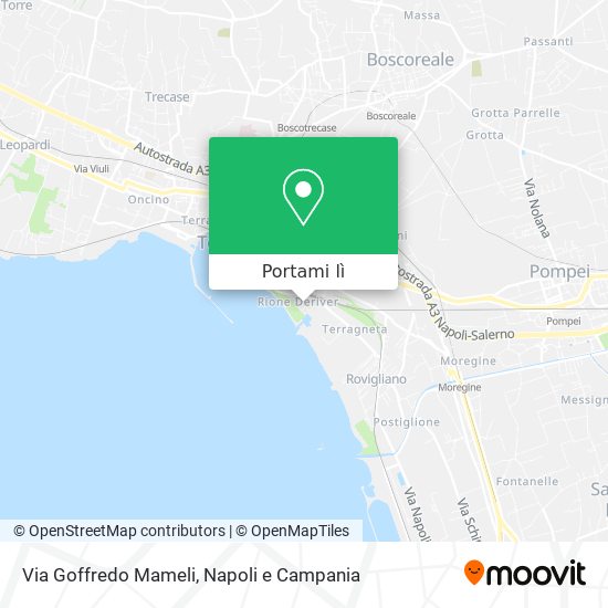 Mappa Via Goffredo Mameli