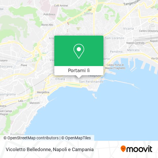 Mappa Vicoletto Belledonne