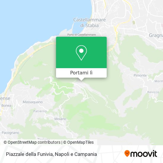 Mappa Piazzale della Funivia