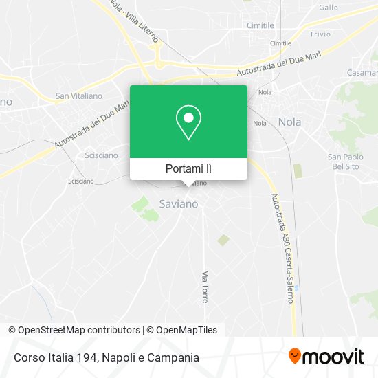 Mappa Corso Italia  194