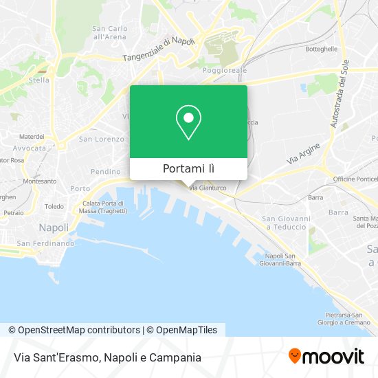 Mappa Via Sant'Erasmo