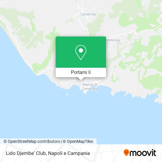 Mappa Lido Djembe' Club