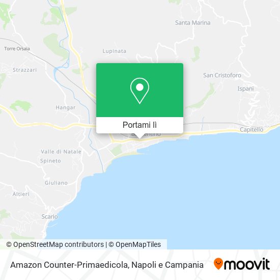 Mappa Amazon Counter-Primaedicola