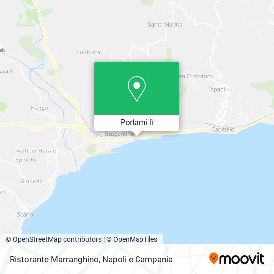 Mappa Ristorante Marranghino