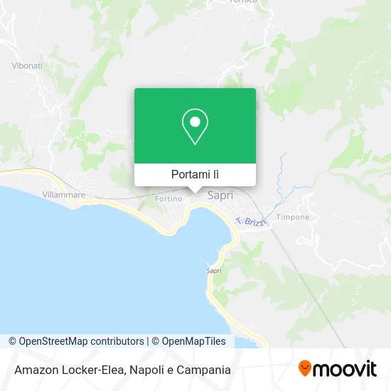 Mappa Amazon Locker-Elea