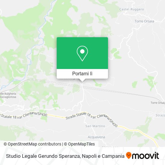 Mappa Studio Legale Gerundo Speranza