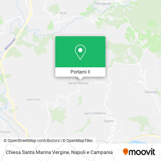 Mappa Chiesa Santa Marina Vergine