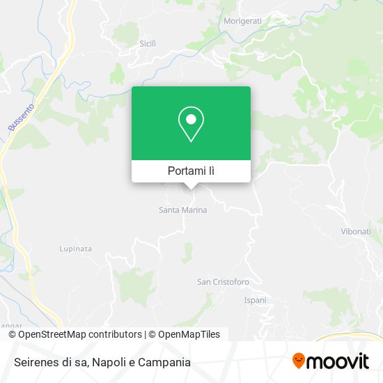Mappa Seirenes di sa