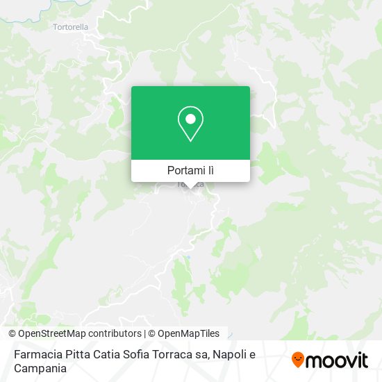 Mappa Farmacia Pitta Catia Sofia Torraca sa