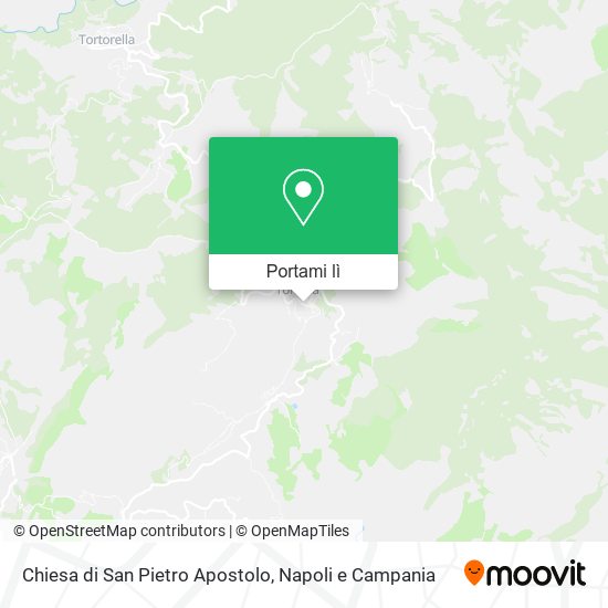 Mappa Chiesa di San Pietro Apostolo
