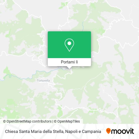 Mappa Chiesa Santa Maria della Stella