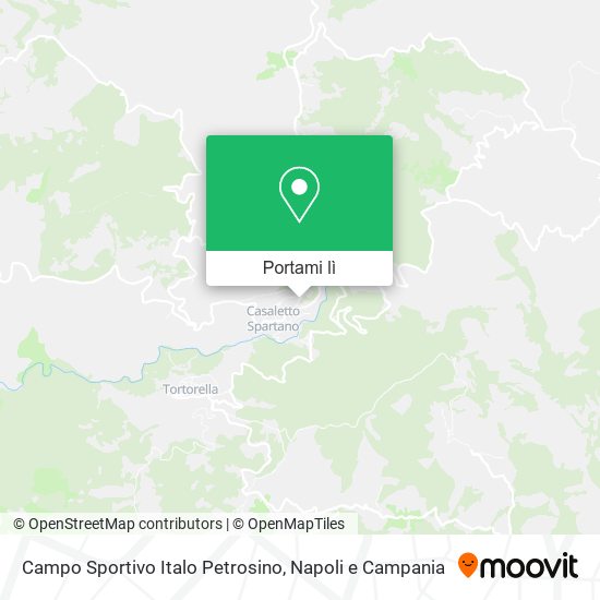 Mappa Campo Sportivo Italo Petrosino