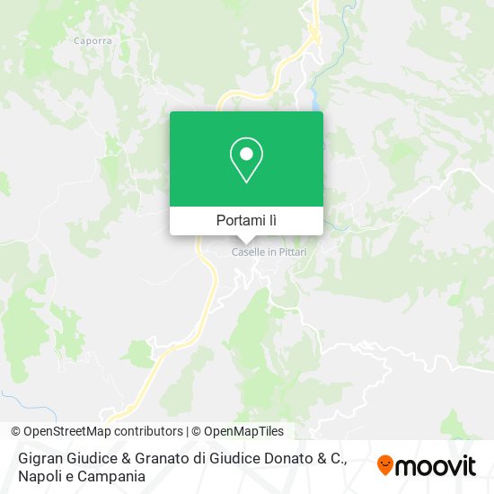 Mappa Gigran Giudice & Granato di Giudice Donato & C.