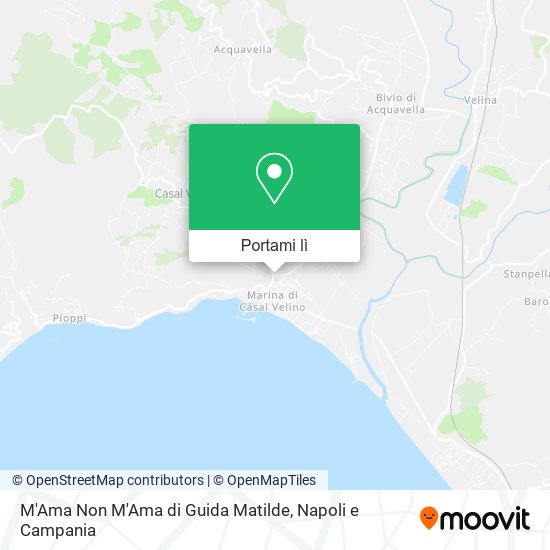 Mappa M'Ama Non M'Ama di Guida Matilde