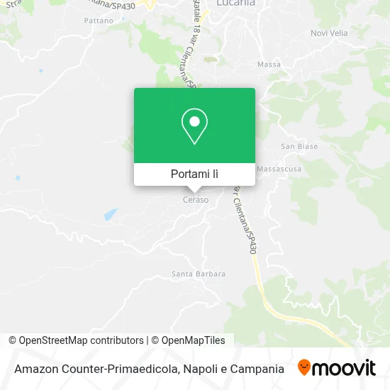 Mappa Amazon Counter-Primaedicola