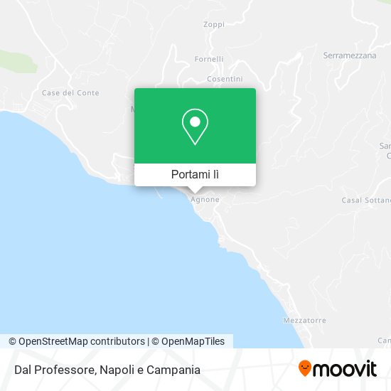 Mappa Dal Professore