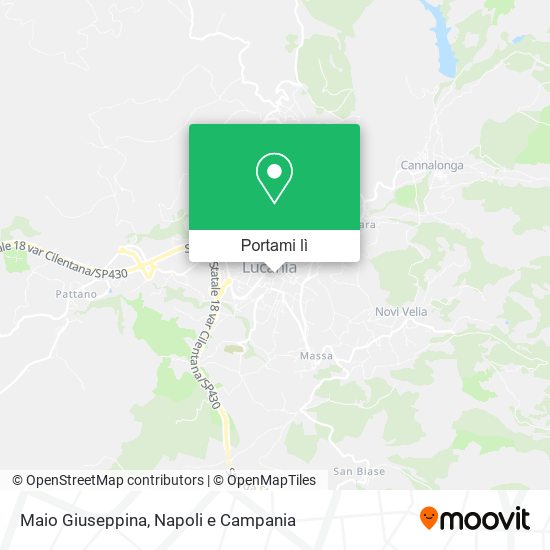 Mappa Maio Giuseppina