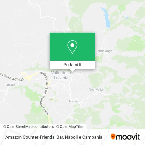 Mappa Amazon Counter-Friends' Bar