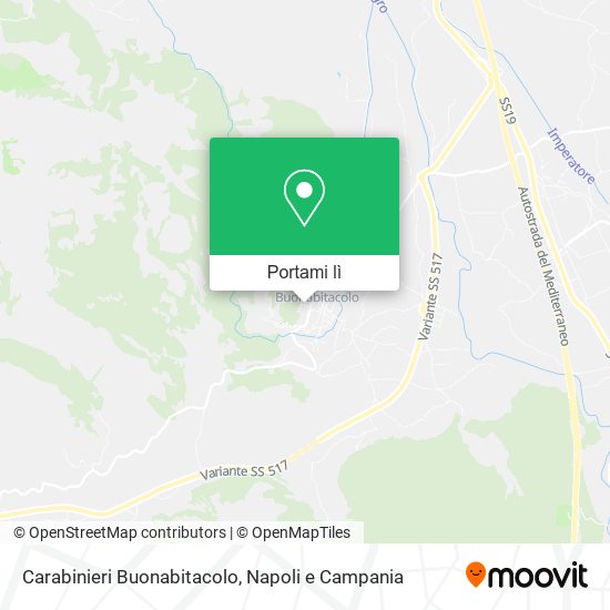 Mappa Carabinieri Buonabitacolo