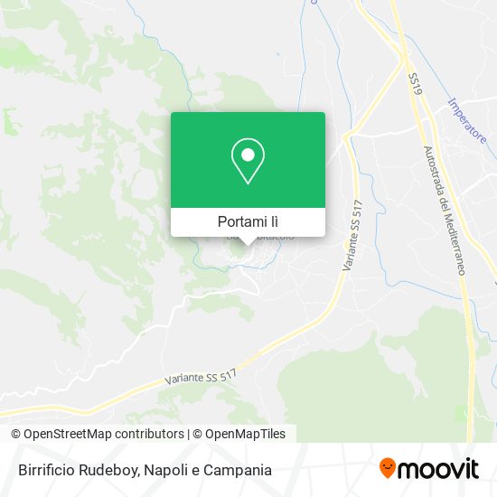 Mappa Birrificio Rudeboy