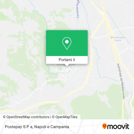 Mappa Postepay S P a