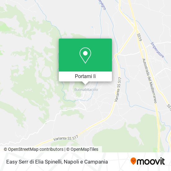 Mappa Easy Serr di Elia Spinelli