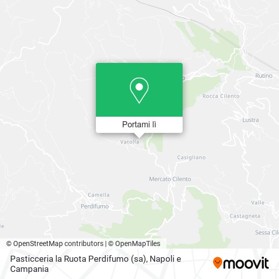 Mappa Pasticceria la Ruota Perdifumo (sa)