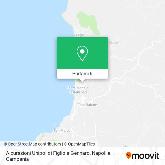 Mappa Aicurazioni Unipol di Figliola Gennaro