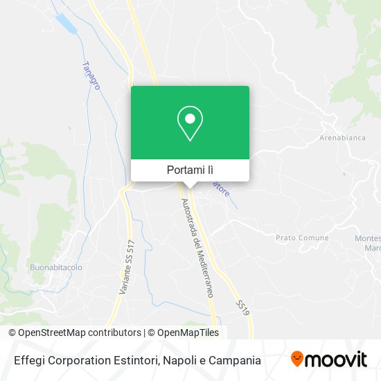 Mappa Effegi Corporation Estintori