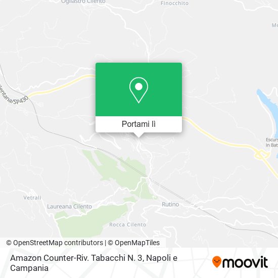 Mappa Amazon Counter-Riv. Tabacchi N. 3