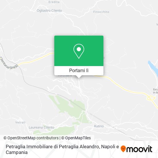 Mappa Petraglia Immobiliare di Petraglia Aleandro