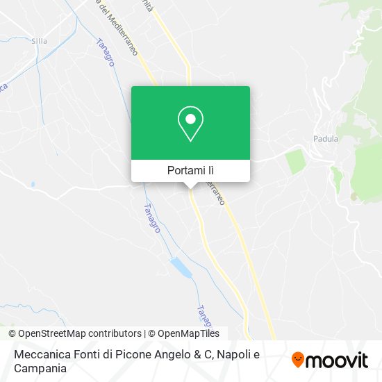 Mappa Meccanica Fonti di Picone Angelo & C