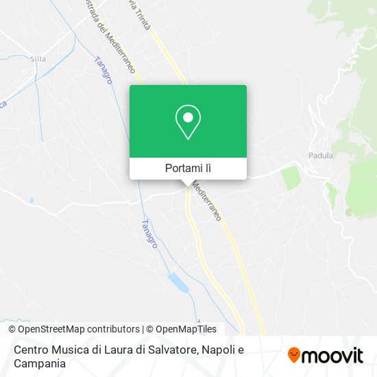 Mappa Centro Musica di Laura di Salvatore