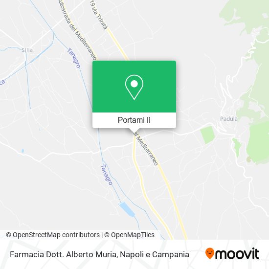 Mappa Farmacia Dott. Alberto Muria