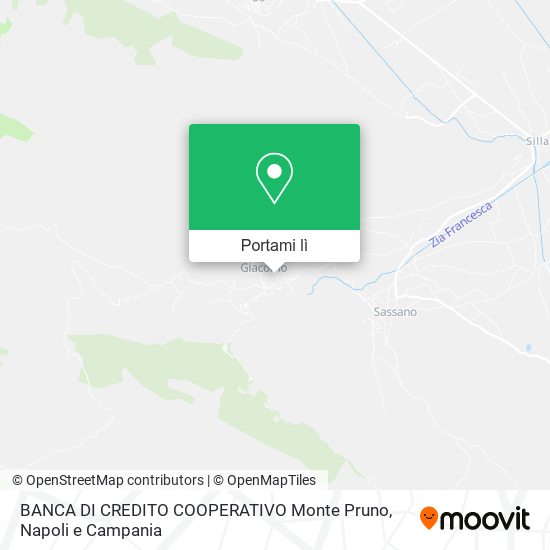 Mappa BANCA DI CREDITO COOPERATIVO Monte Pruno