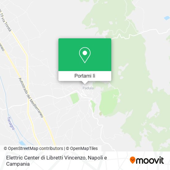 Mappa Elettric Center di Libretti Vincenzo