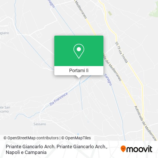 Mappa Priante Giancarlo Arch. Priante Giancarlo Arch.