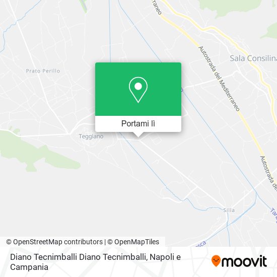 Mappa Diano Tecnimballi Diano Tecnimballi