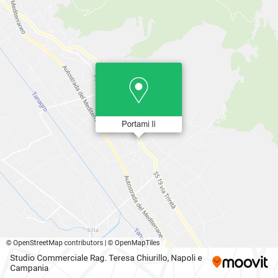 Mappa Studio Commerciale Rag. Teresa Chiurillo