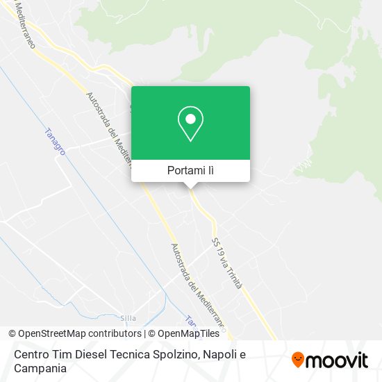 Mappa Centro Tim Diesel Tecnica Spolzino