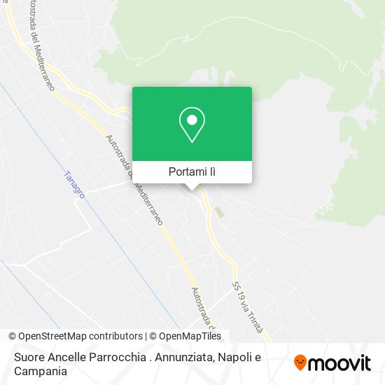 Mappa Suore Ancelle Parrocchia . Annunziata