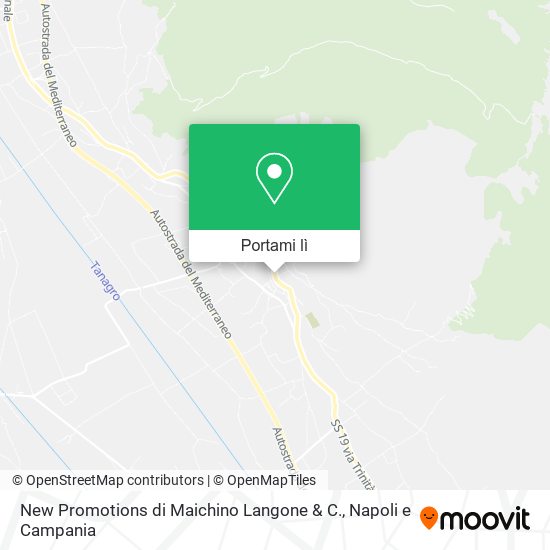 Mappa New Promotions di Maichino Langone & C.