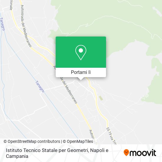 Mappa Istituto Tecnico Statale per Geometri