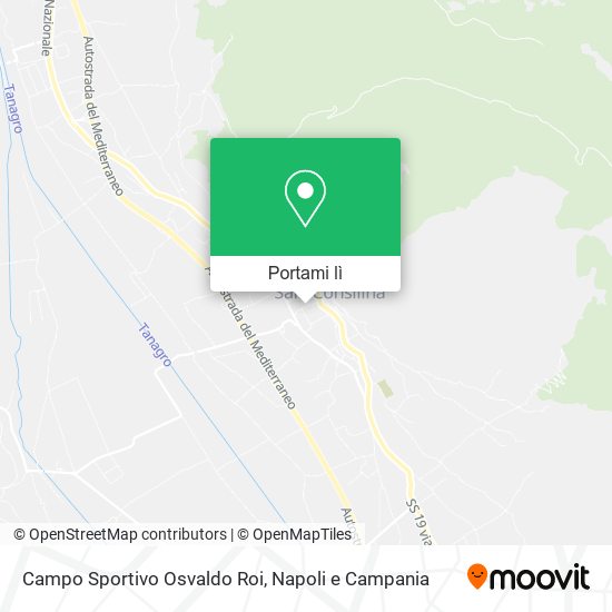 Mappa Campo Sportivo Osvaldo Roi