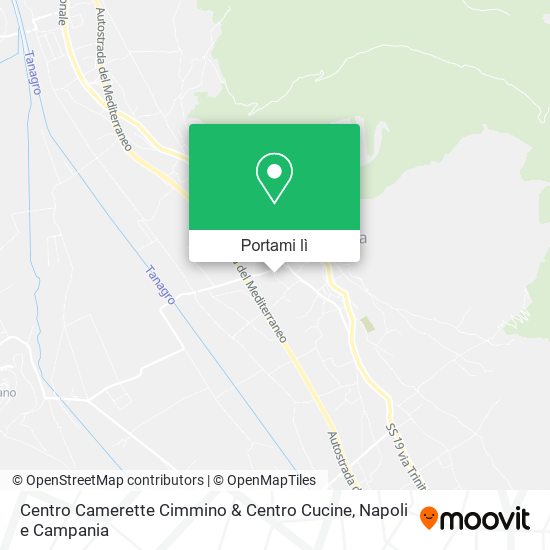 Mappa Centro Camerette Cimmino & Centro Cucine