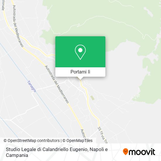 Mappa Studio Legale di Calandriello Eugenio