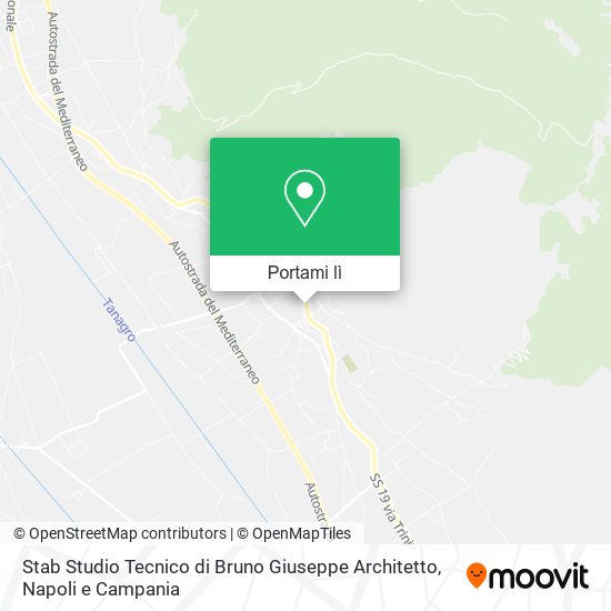 Mappa Stab Studio Tecnico di Bruno Giuseppe Architetto