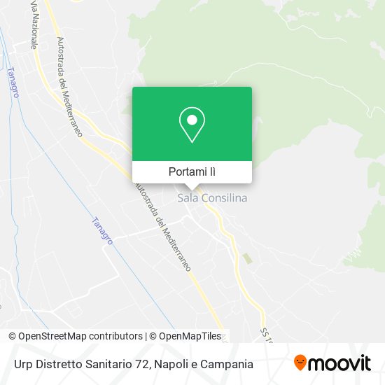 Mappa Urp Distretto Sanitario 72